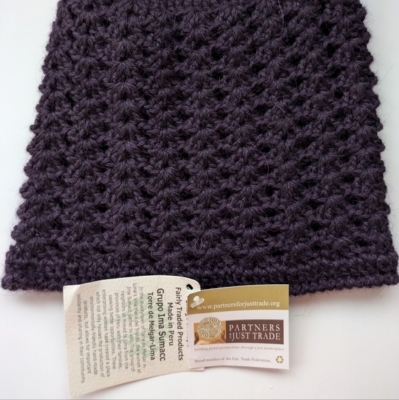 Ima Sumacc Alpaca Beanie in Purple - Picture 2 of 6